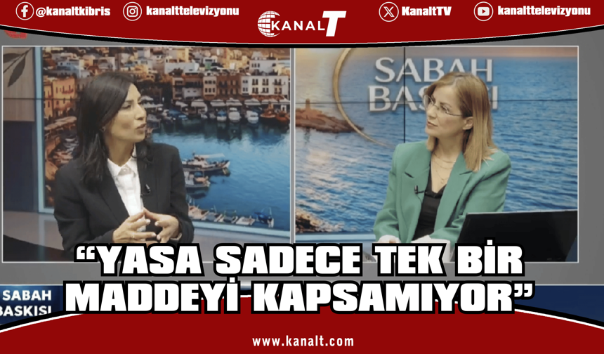 Özdenefe: Yasa, sadece tek bir maddeyi kapsamıyor