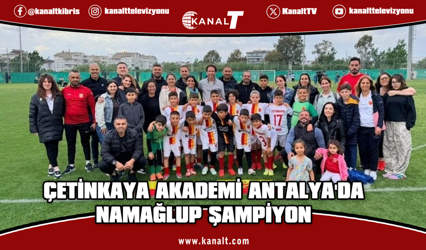 Antalya’da namağlup zafer: Çetinkaya Urcan Vangöl Akademi kupayı kaldırdı