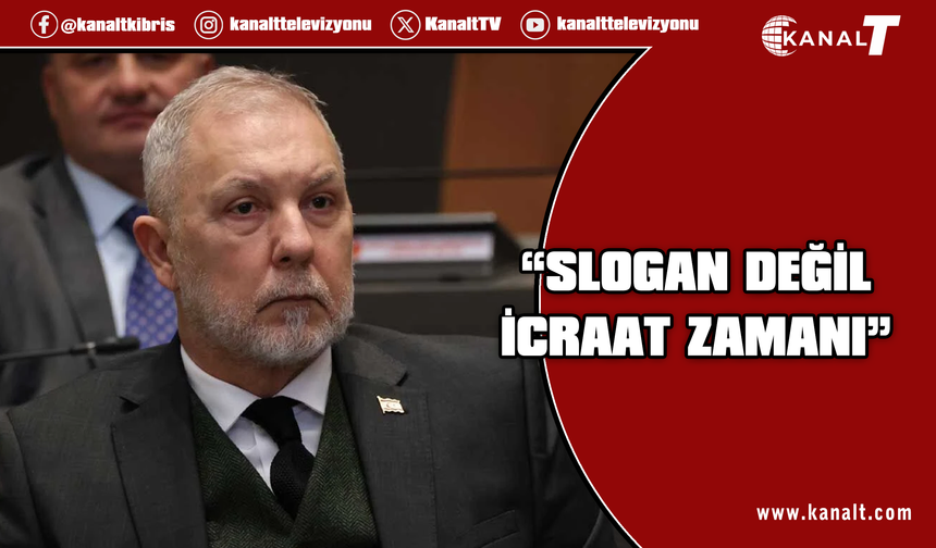 Serhat Akpınar: Sloganla, algıyla gemi yürümüyor; icraat zamanı