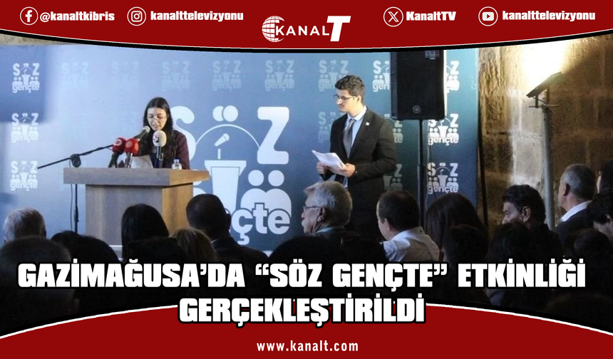 Gazimağusa’da “Söz Gençte” etkinliği yoğun katılımla gerçekleştirildi