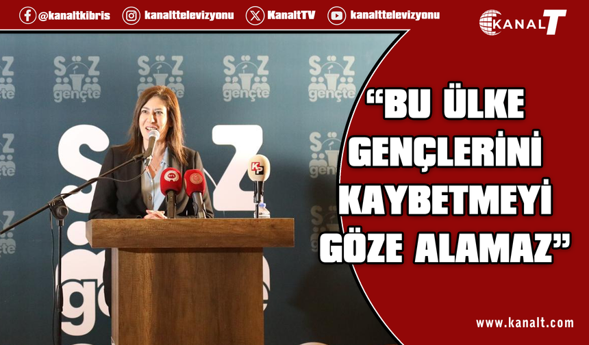 İncirli: Gençler için özgür, eşit ve adil bir ülke yaratmak toplumsal sorumluluğumuzdur