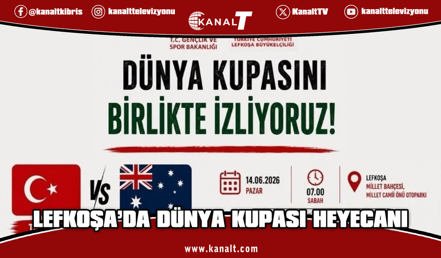 Türkiye–Avustralya maçı Millet Bahçesi’nde dev ekranda izlenecek