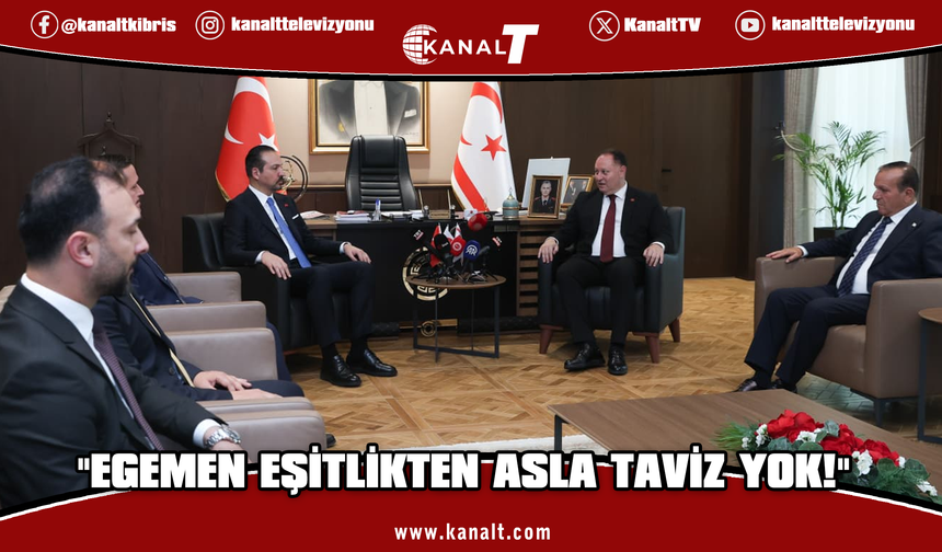 Öztürkler, AK Parti Genel Başkan Yardımcısı ve Türk Devletleri ile İlişkiler Başkanı Kürşad Zorlu'yu kabul etti