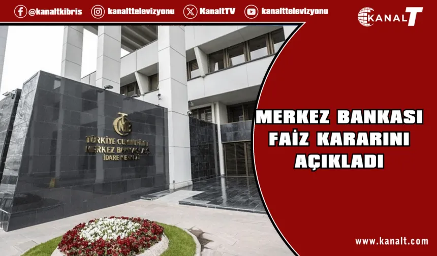 Türkiye Merkez Bankası politika faizini sabit tuttu
