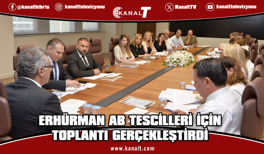 Erhürman paydaşları topladı: AB Nezdindeki PDO ve PGI süreçleri masaya yatırıldı