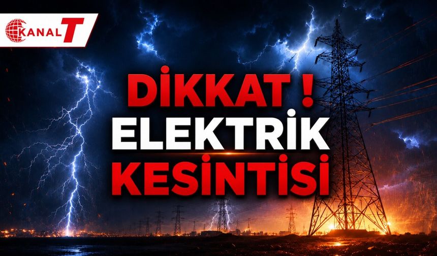 Lefkoşa'da yarın elektrik kesintisi olacak: Birçok bölge kesintiden etkilenecek