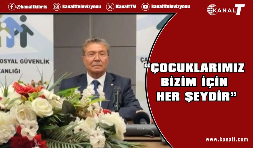 Üstel: Hata yapan çocuklarımızı topluma yeniden kazandıracağız