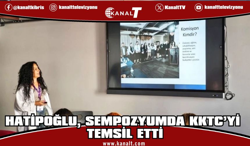 Hatipoğlu, KKTC’nin Bağımlılıkla Mücadele Çalışmalarını İstanbul’da Anlattı