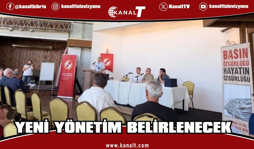 Gazeteciler Birliği Genel Kurulu yapılıyor