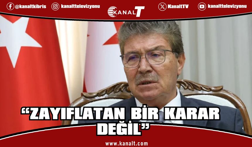 Başbakan Üstel: Avrupa Konseyi kararı TMK’nın hukuki statüsünü zayıflatan bir karar değil