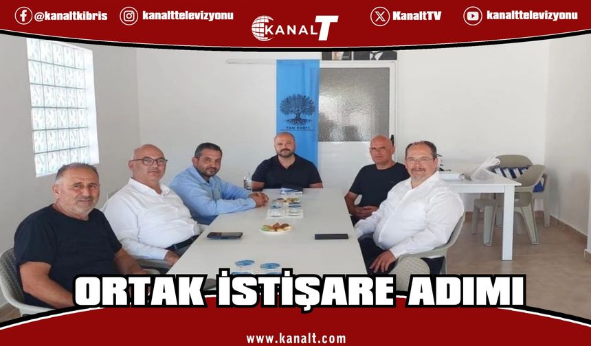 TAM Parti ve CTP’den ortak istişare adımı