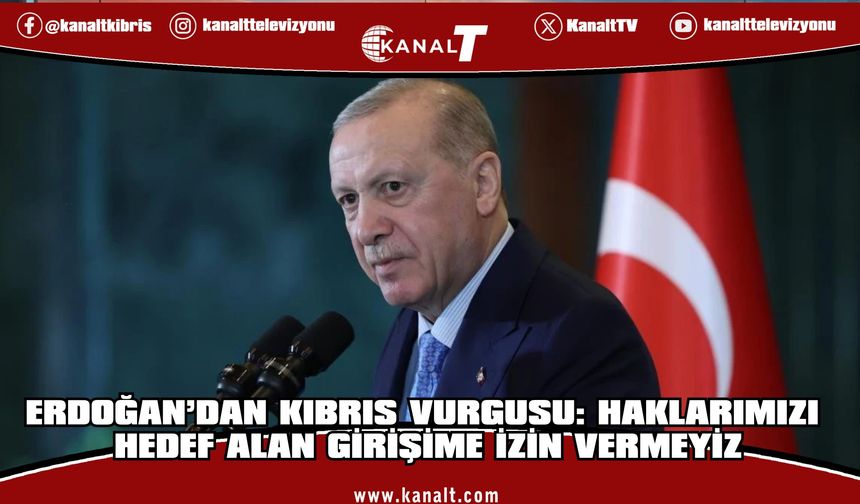 Erdoğan’dan Doğu Akdeniz uyarısı