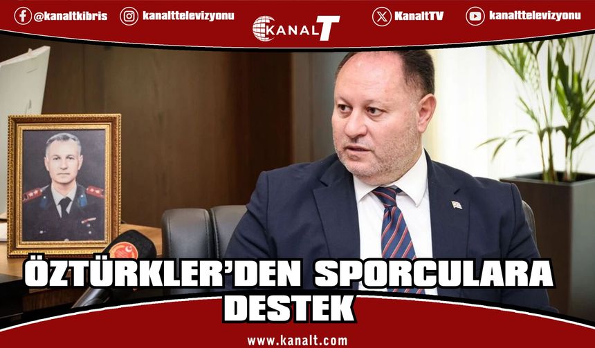 Öztürkler: İzolasyonlara rağmen sporcularımız yılmadan büyük başarılar kazanıyor