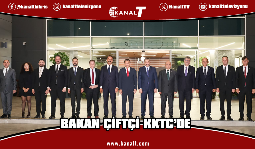 Türkiye Cumhuriyeti İçişleri Bakanı Çiftçi KKTC’de