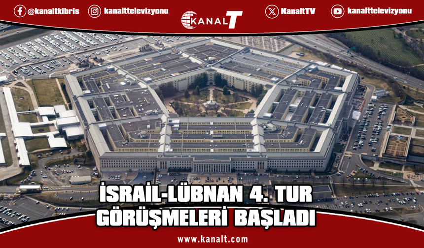 Washington'daki İsrail-Lübnan 4. tur görüşmeleri başladı