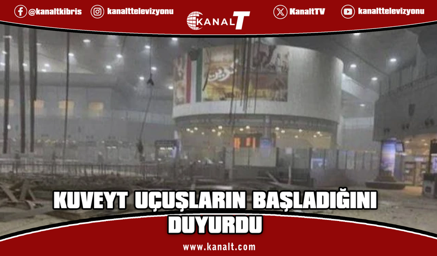 Kuveyt: İran'ın saldırısında hasar alan uluslararası havalimanında uçuşlar yeniden başladı