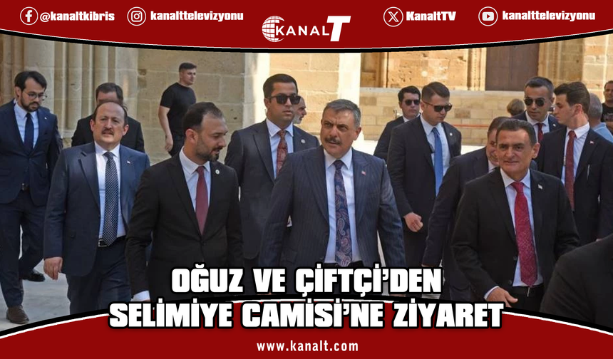 Mustafa Çiftçi ile Dursun Oğuz'dan Selimiye Camisi’ne ziyaret