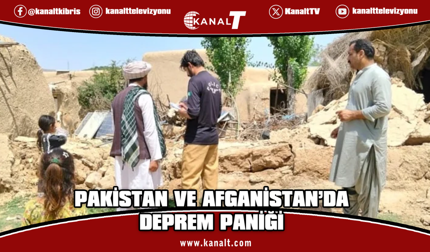 Pakistan ve Afganistan’da 5.9 büyüklüğünde deprem paniği
