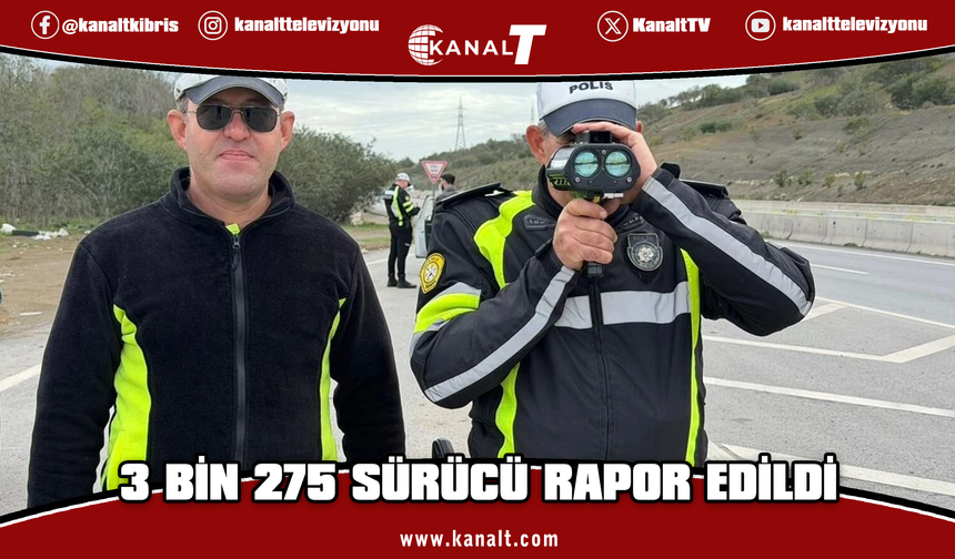 Haftalık trafik raporu: 52 kaza, 19 yaralı