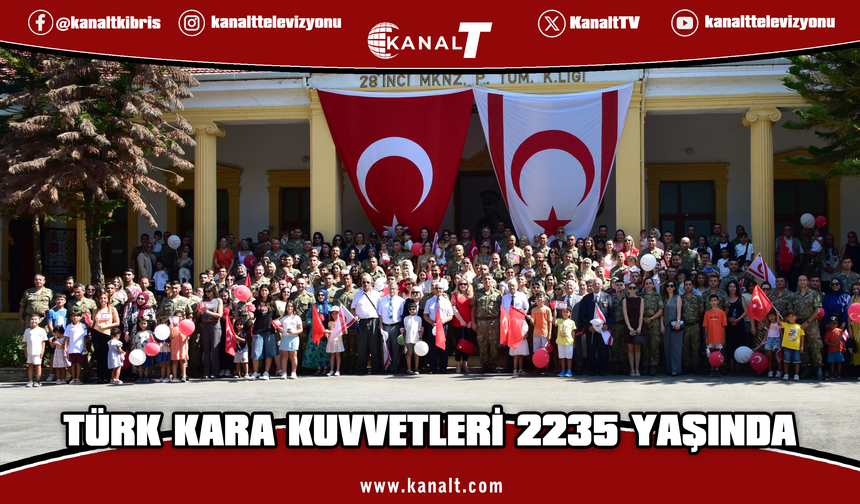 Türk Kara Kuvvetleri'nin kuruluş yıl dönümü kutlandı