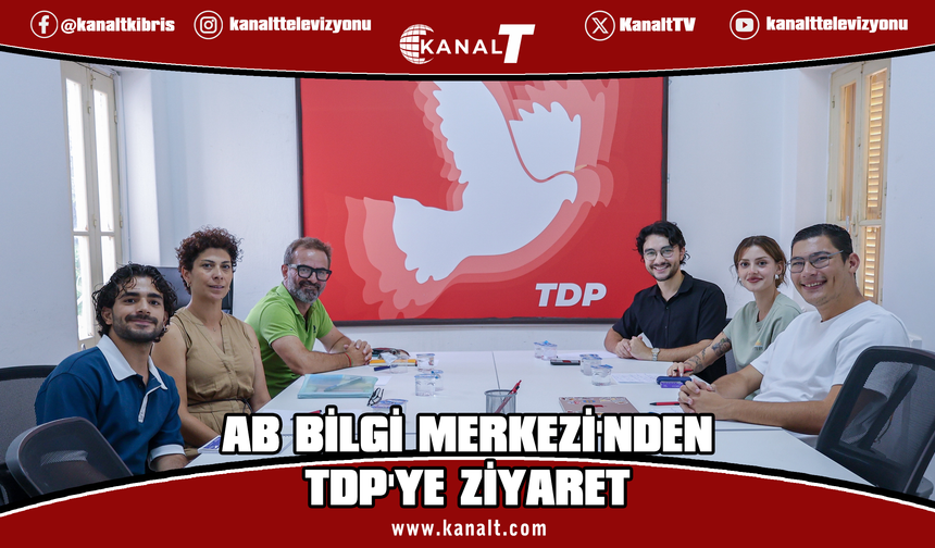 AB Bilgi Merkezi'nden TDP Gençlik Örgütü’ne ziyaret