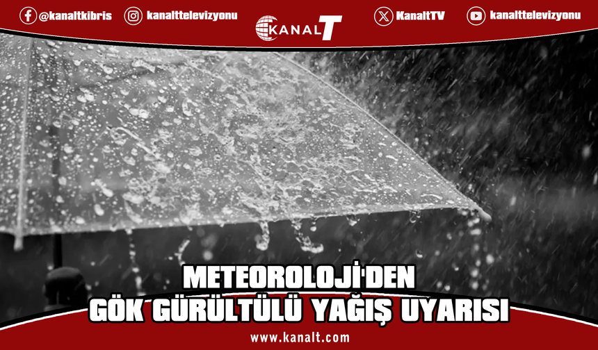 Yarın için sağanak uyarısı... İç kesimlerde gök gürültülü yağış bekleniyor