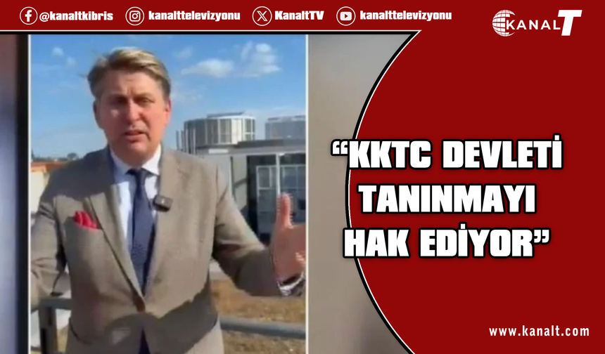 Alman Meclisi Milletvekili Krah: Kuzey Kıbrıs halkının devleti ve kurumları tanınmayı hak ediyor