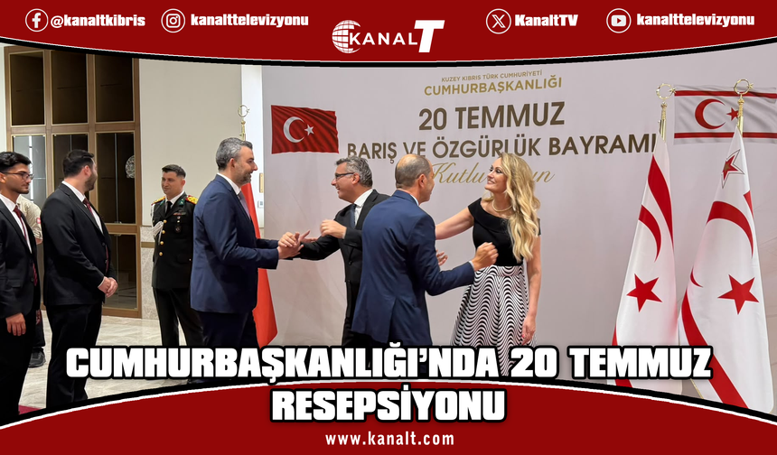Cumhurbaşkanlığında Barış ve Özgürlük Bayramı resepsiyonu düzenlendi