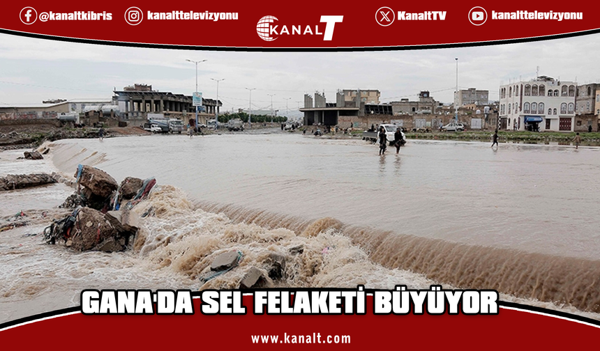 Gana'da sel nedeniyle yerinden edilenlerin sayısı 75 bini aştı