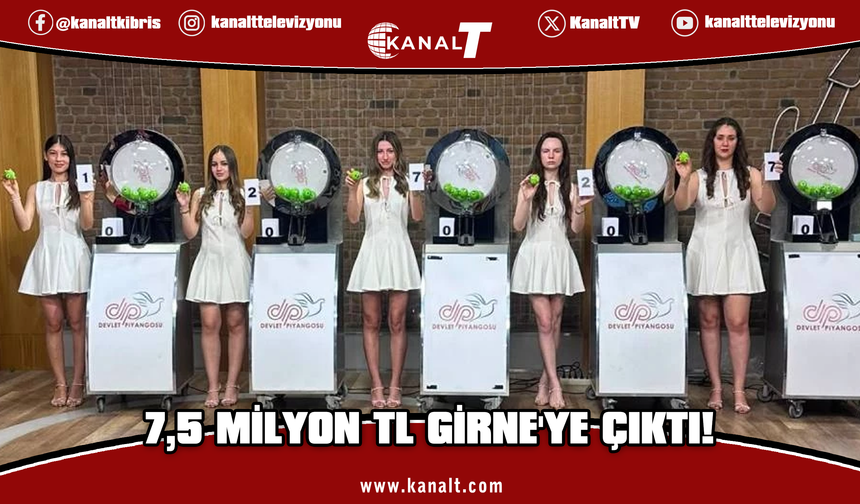 7,5 milyon TL'lik büyük ikramiye “12727” numaralı bilete isabet etti