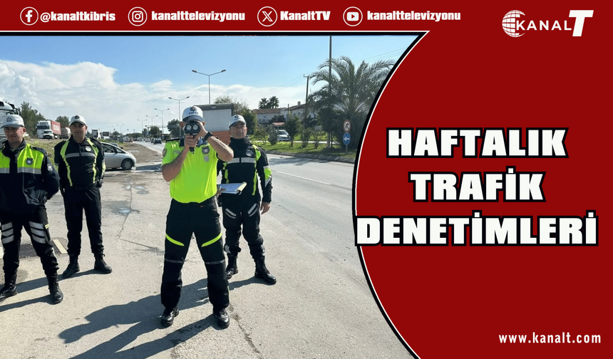 KKTC'de bir haftada 49 trafik kazası