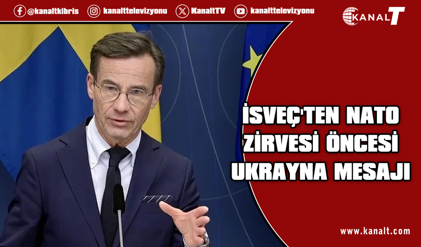 İsveç Başbakanı: Ukrayna'ya destek öncelikli hedefimiz