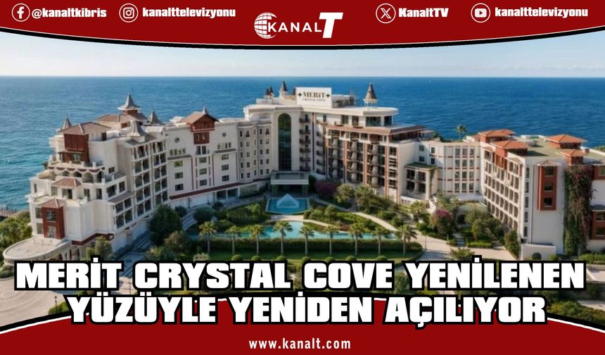 Merit Crystal Cove Otel renovasyonun ardından yeniden hizmete açılıyor