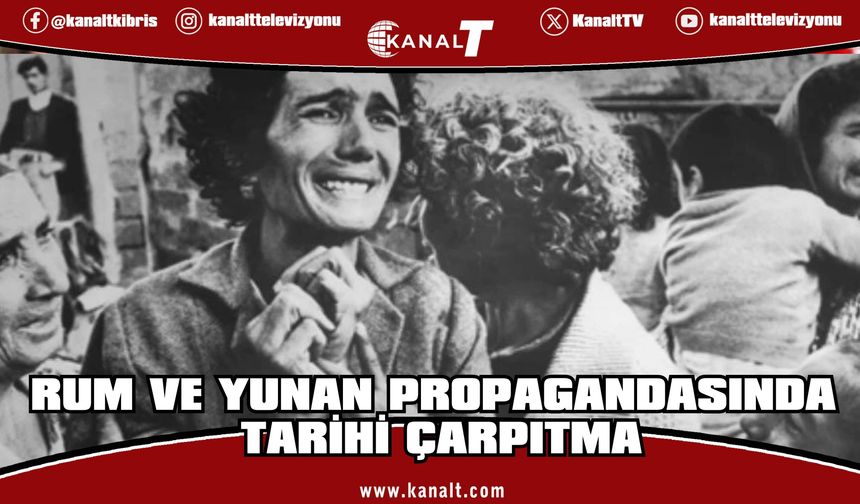 Türkleri suçlayan propagandada, Rumların katlettiği Kıbrıs Türkü’nün eşinin fotoğrafı kullanıldı