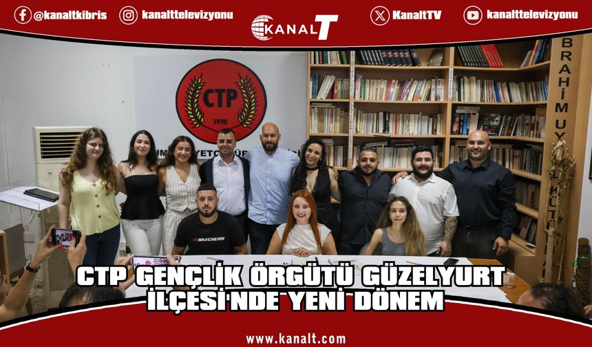 Güzelyurt Gençlik Örgütü'nde yeni başkan Gülcan Güneysu