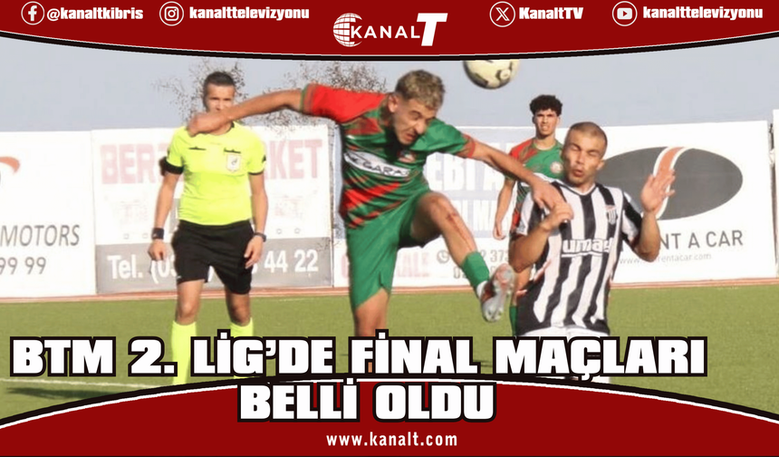 BTM 2. Lig’de final heyecanı başlıyor