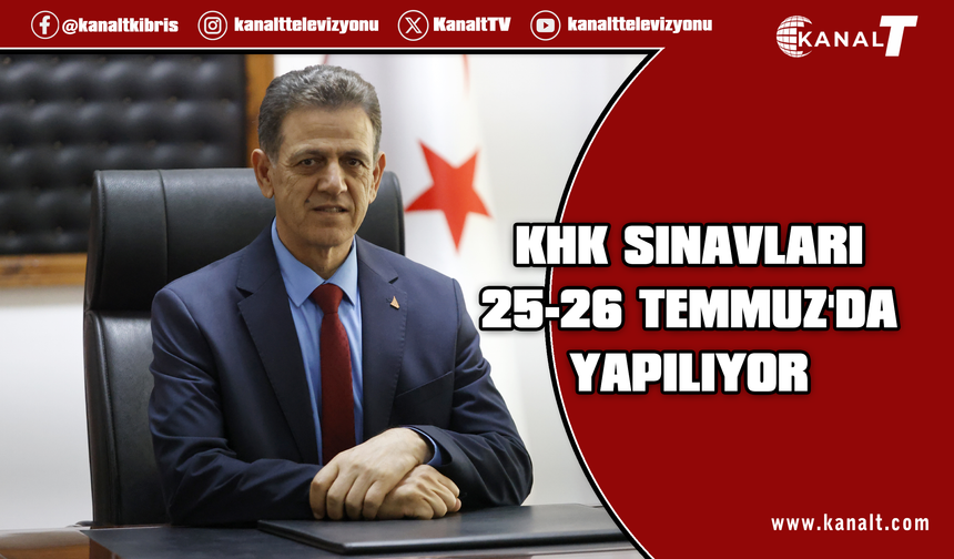 Köseoğlu: Kamu Yeterlik Sınavları ve Yabancı Dil Sınavı 25 ve 26 Temmuz tarihlerinde yapılacak