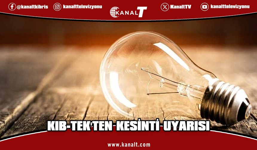 Gönyeli-Yenikent’te perşembe günü 3 saatlik elektrik kesintisi yapılacak