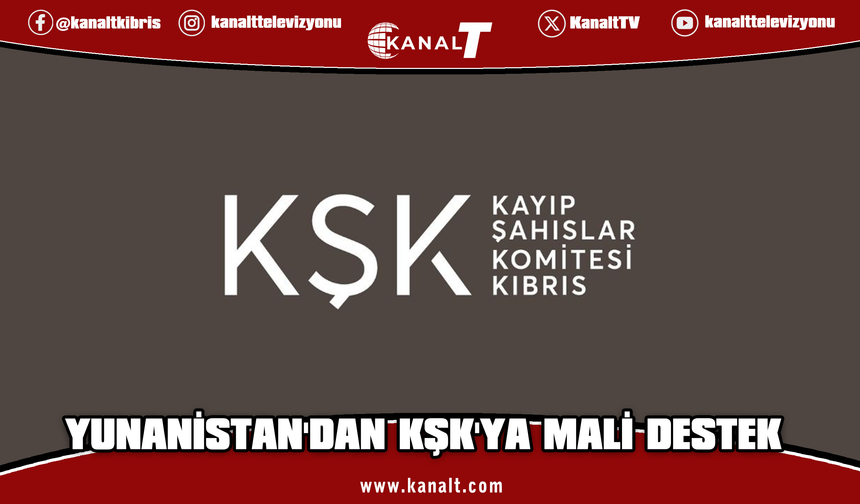 Yunanistan'dan Kayıp Şahıslar Komitesi’ne 67 bin Euro bağış