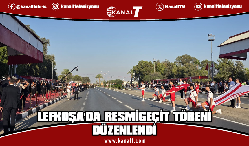 Lefkoşa Dr. Fazıl Küçük Bulvarı’nda resmigeçit töreni düzenlendi
