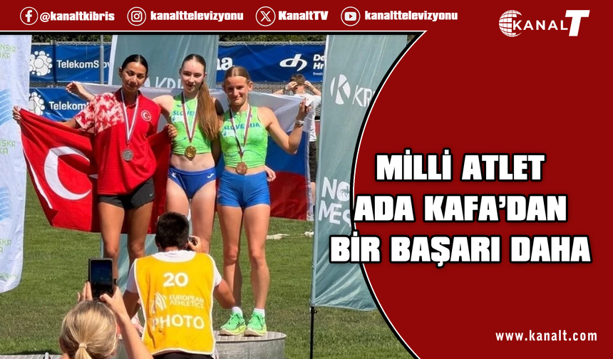 Milli atlet Ada Kafa’dan bir başarı daha: Balkan ikinciliği