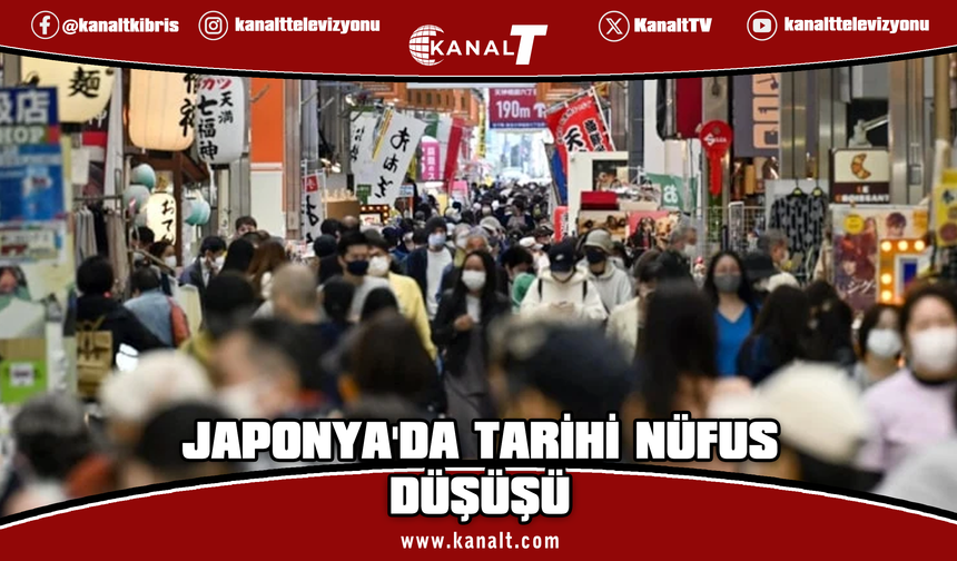Japon nüfusu 42 yıl sonra ilk kez 120 milyonun altına geriledi