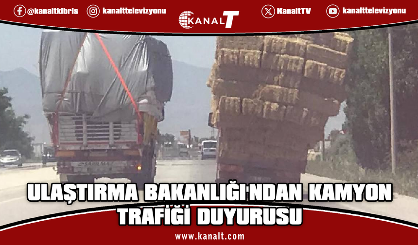 5 ton ve üzeri kamyonlara yönelik trafik kısıtlaması geçici olarak kaldırıldı