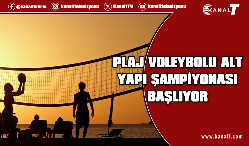2. Hediyem Su Plaj Voleybolu Alt Yapı Şampiyonası 29 Temmuz'da başlıyor