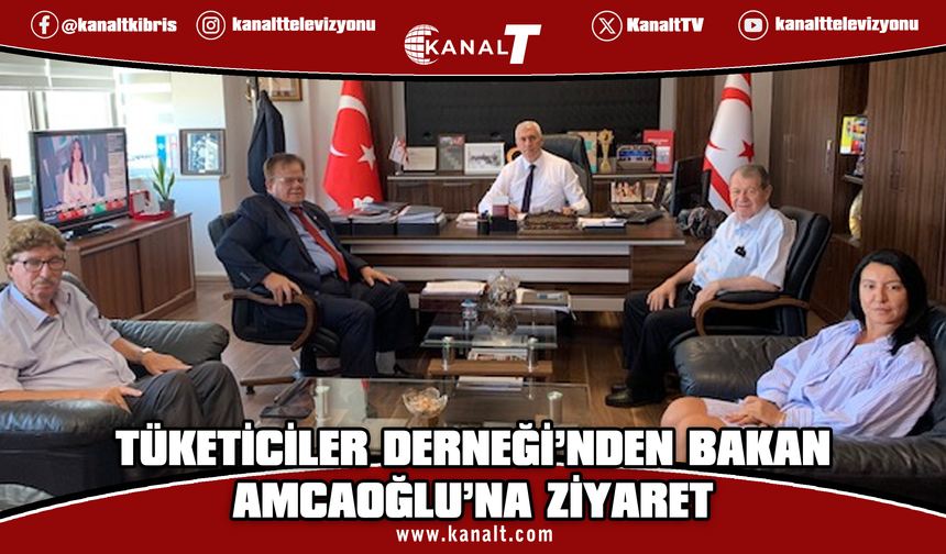 Tüketiciler Derneği taleplerini Bakan Amcaoğlu'na iletti