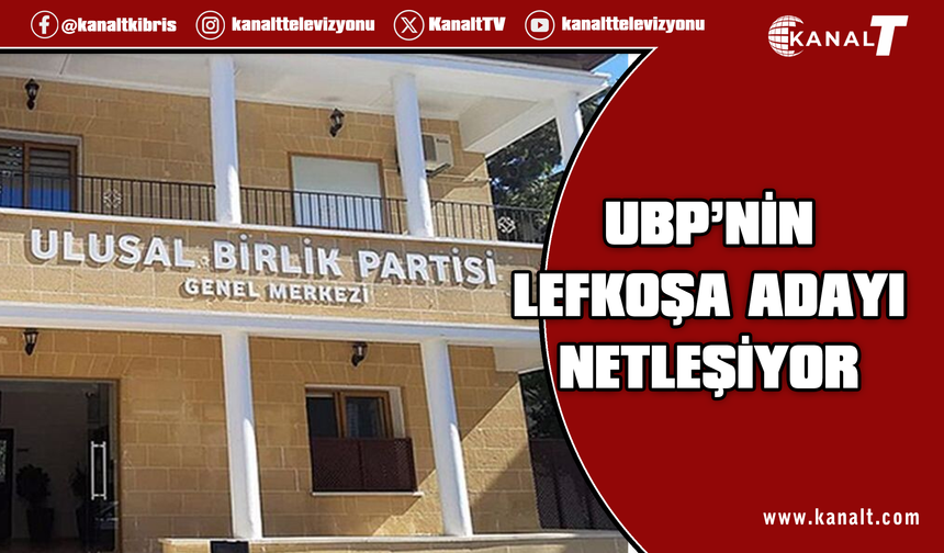 UBP Lefkoşa Belediye Başkanlığı için Mehmet Aktunç ismine odaklandı