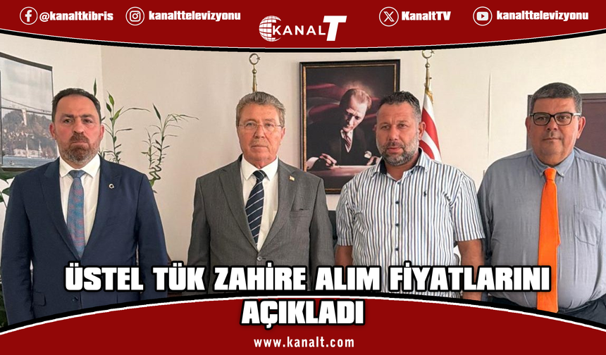Çiftçiler Birliği, Başbakan Üstel’i ziyaret etti