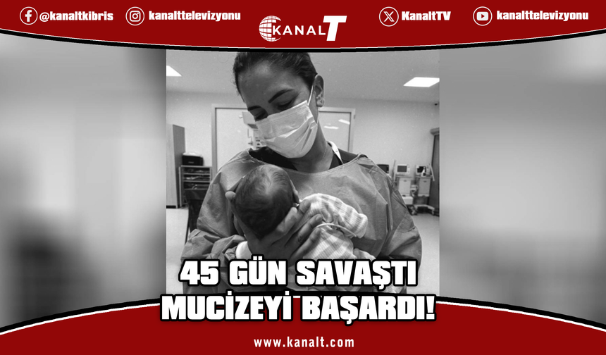 30 haftalık, 1 kilo 200 gram doğmuştu: Minik Denkay'ın mucizevi yaşam savaşı