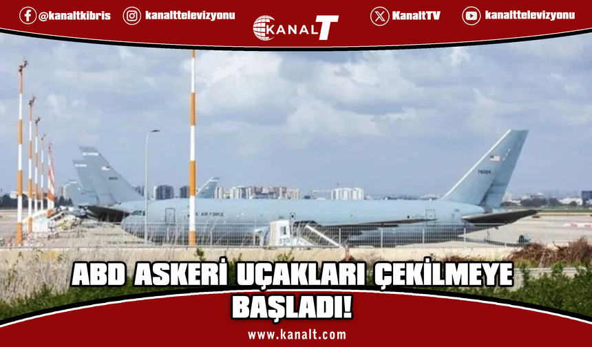 ABD, Tel Aviv'deki bazı yakıt ikmal uçaklarını geri çekmeye başladı