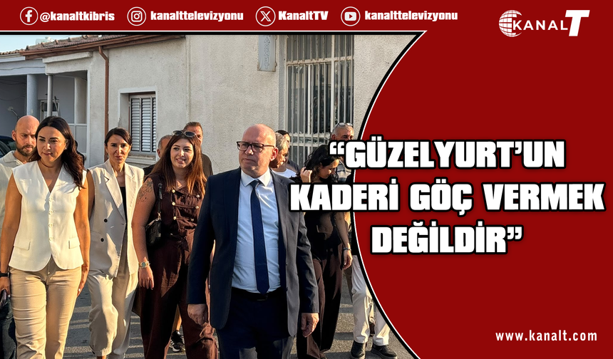 CTP Güzelyurt Belediye Başkan adayı Kansoy, Bostancı’yı ziyaret etti